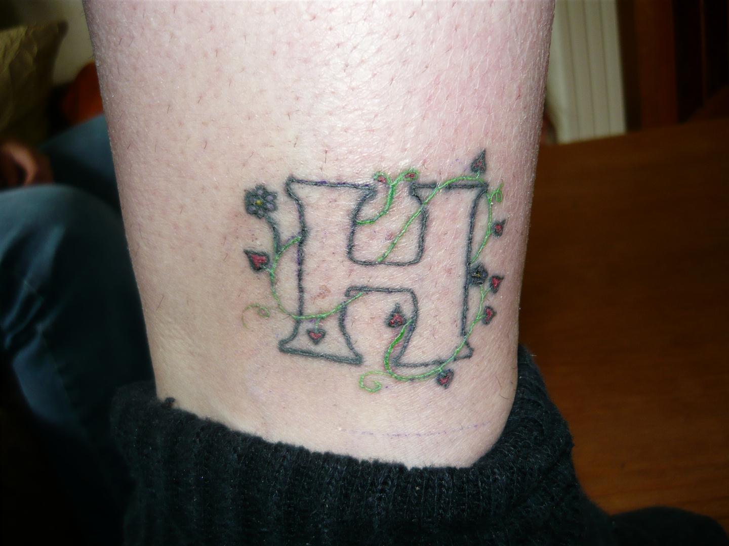 50 Amazing H Letter Tattoo Designs and Ideas Body Art Guru