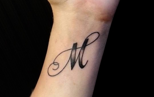 Letter M Tattoo Design