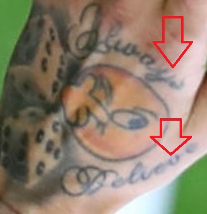 Marcelo hand writing Tattoo