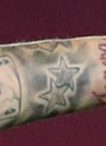 Marcelo shaded stars Tattoo