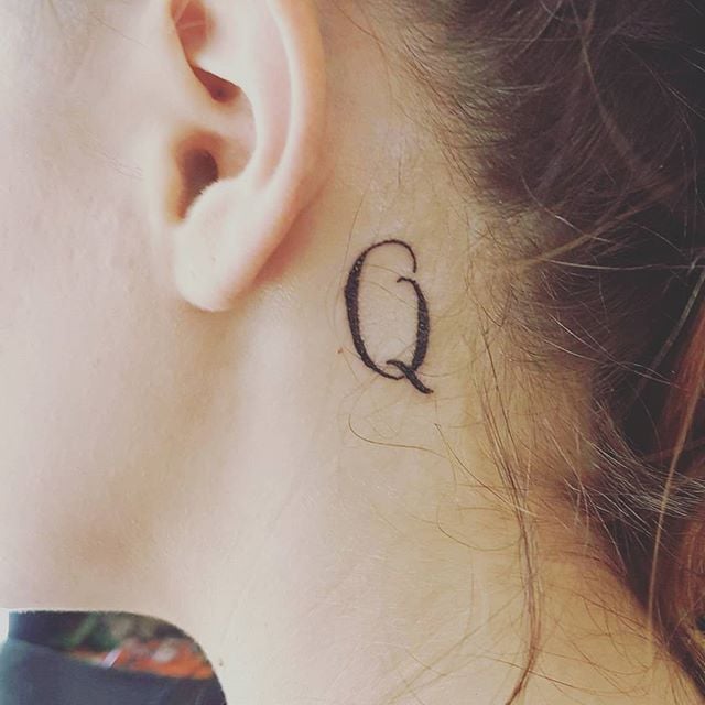 20 Amazing Q Letter Tattoo Designs and Ideas Body Art Guru