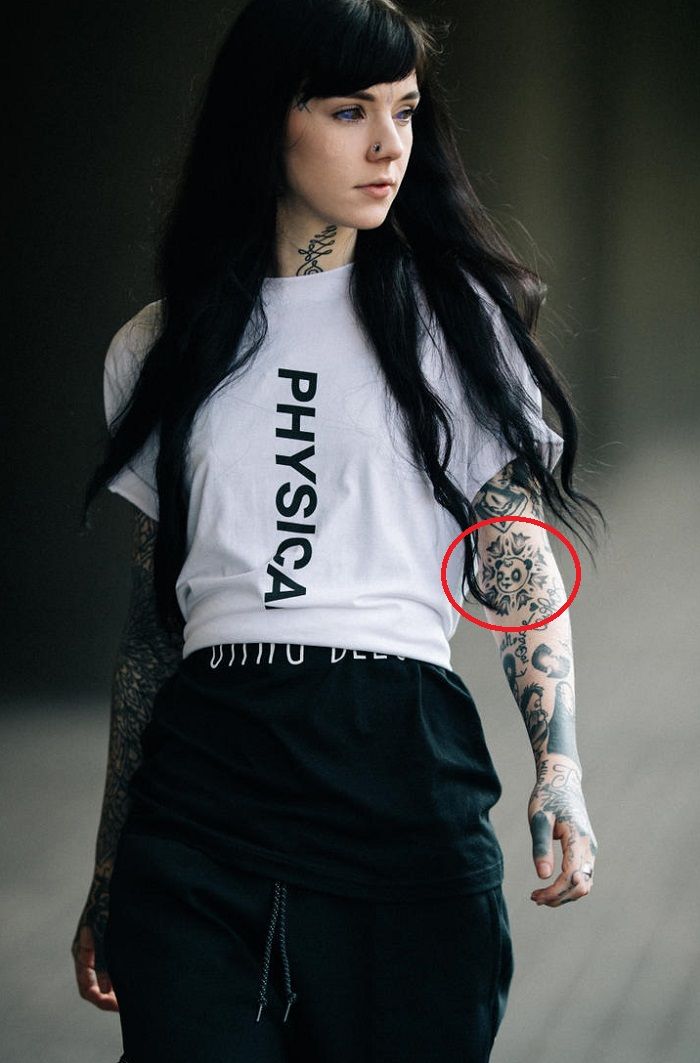 Grace Neutral-Tattoo on Left-Arm