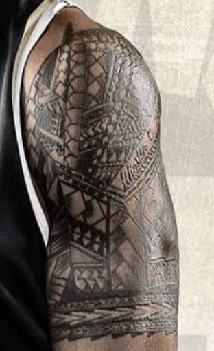 John Tribal Design Tattoo-