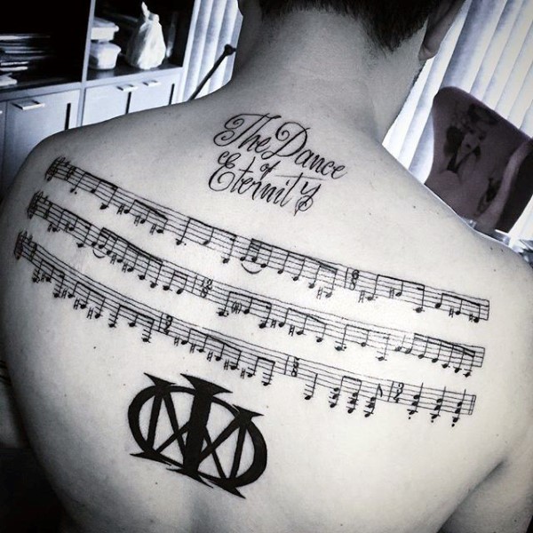 Musical Note tattoo