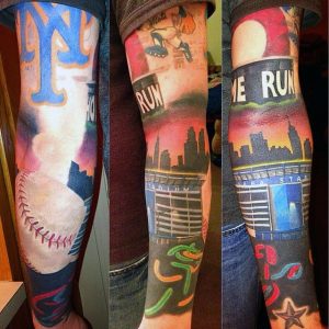 115 Amazing Baseball Tattoo Designs - Body Art Guru