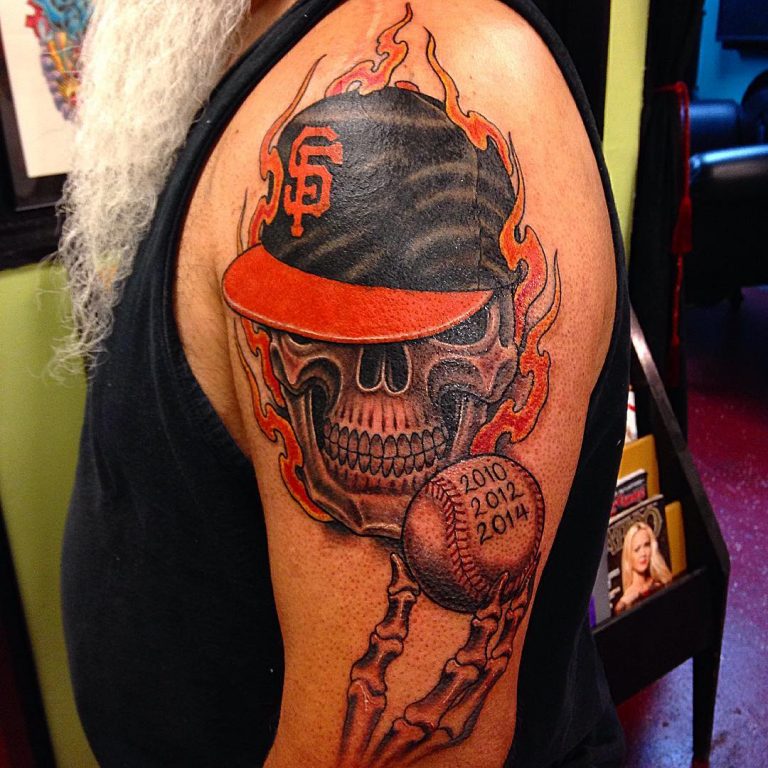 115 Amazing Baseball Tattoo Designs - Body Art Guru