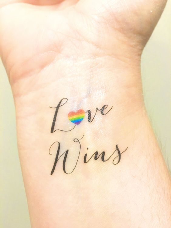 100 Amazing Gay Pride Tattoo Designs - Body Art Guru.