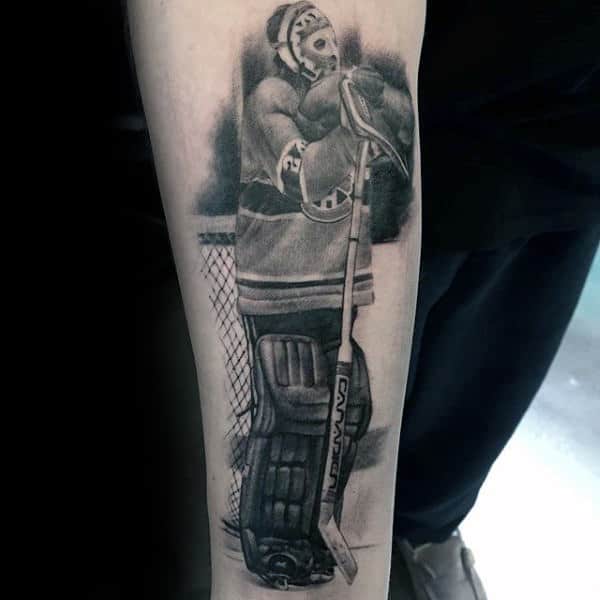 Ice Hockey Tattoo