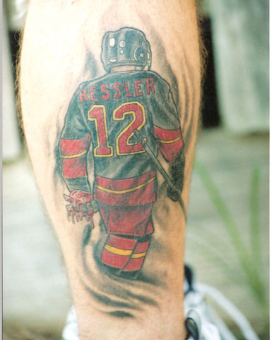 Ice Hockey Tattoo