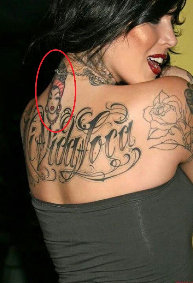 Kat Von D-Carmen Miranda-Tattoo