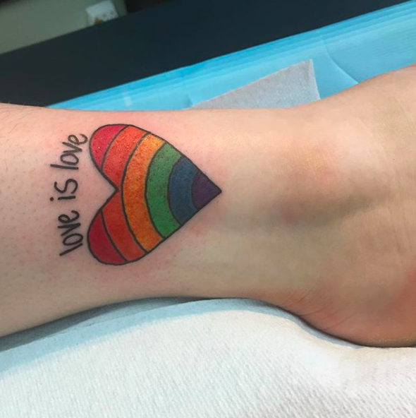 gay pride tattoos for men