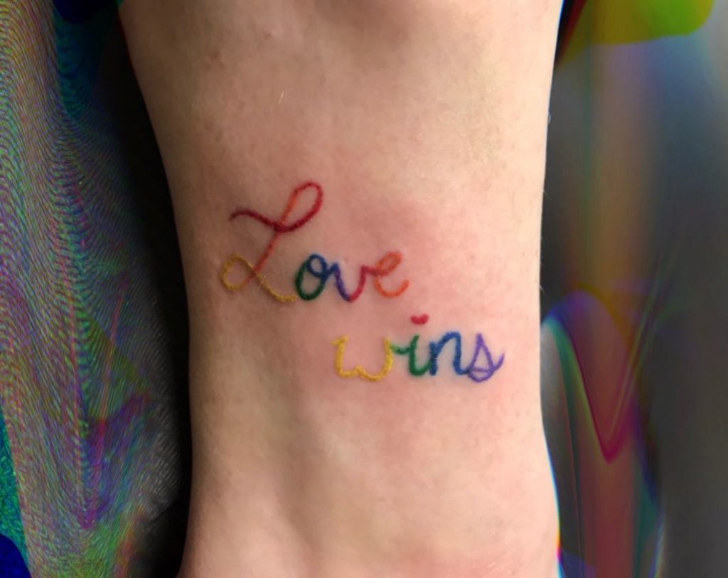 15 Awesome Love is Love Tattoo Designs Body Art Guru