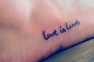 15 Awesome Love is Love Tattoo Designs