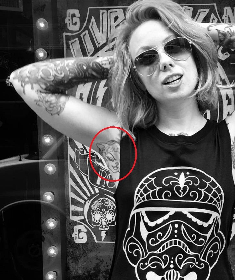 Megan Massacre-Tattoo-Underarms