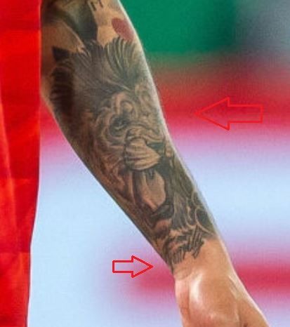 Corentin Tolisso's 5 Tattoos & Their Meanings - Body Art Guru