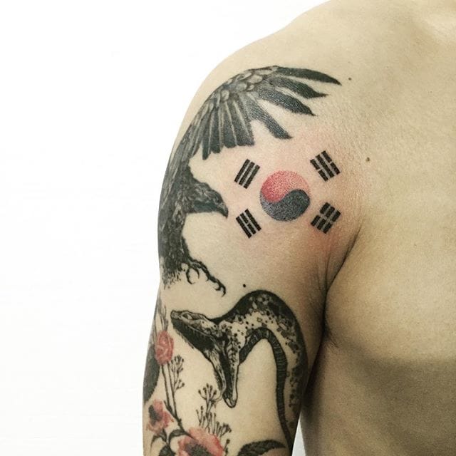 189 Amazing Korean Tattoo Design with Meaning - Body Art Guru