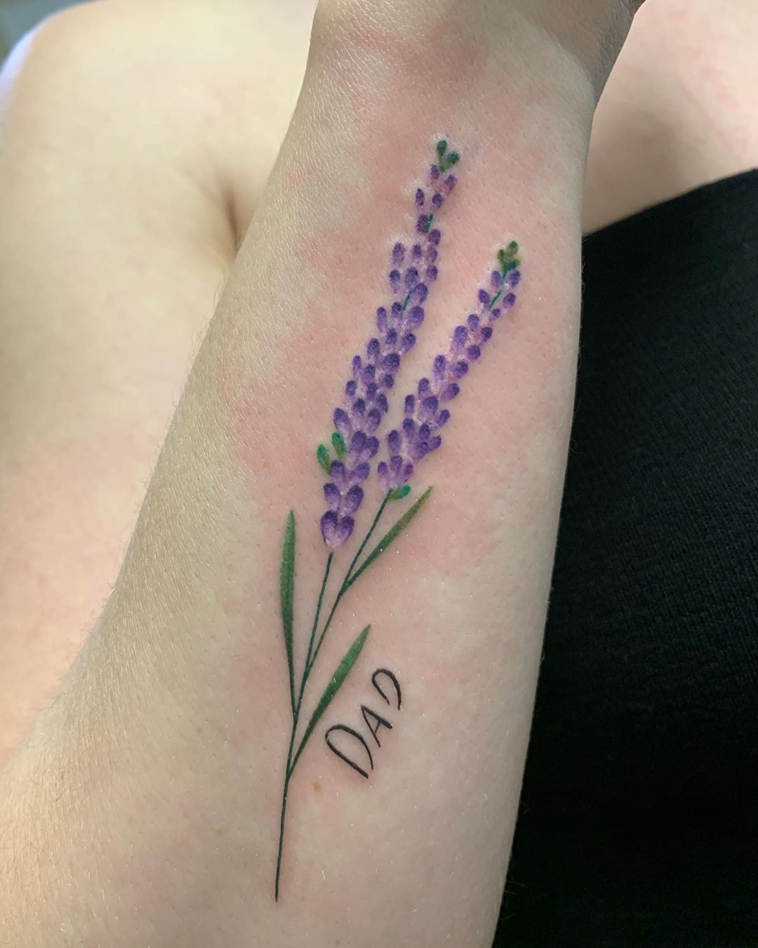 Lavender Tattoo Designs