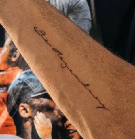 Devin Booker legendary tattoo