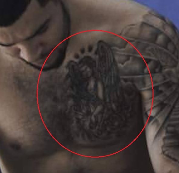 Fred Vanvleet angel tattoo