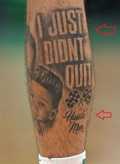 Jayson Tatum quote tattoo