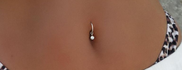 42 Titanium Belly Button Piercing