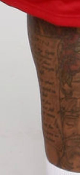 Eddy bible writing and rose tattoo
