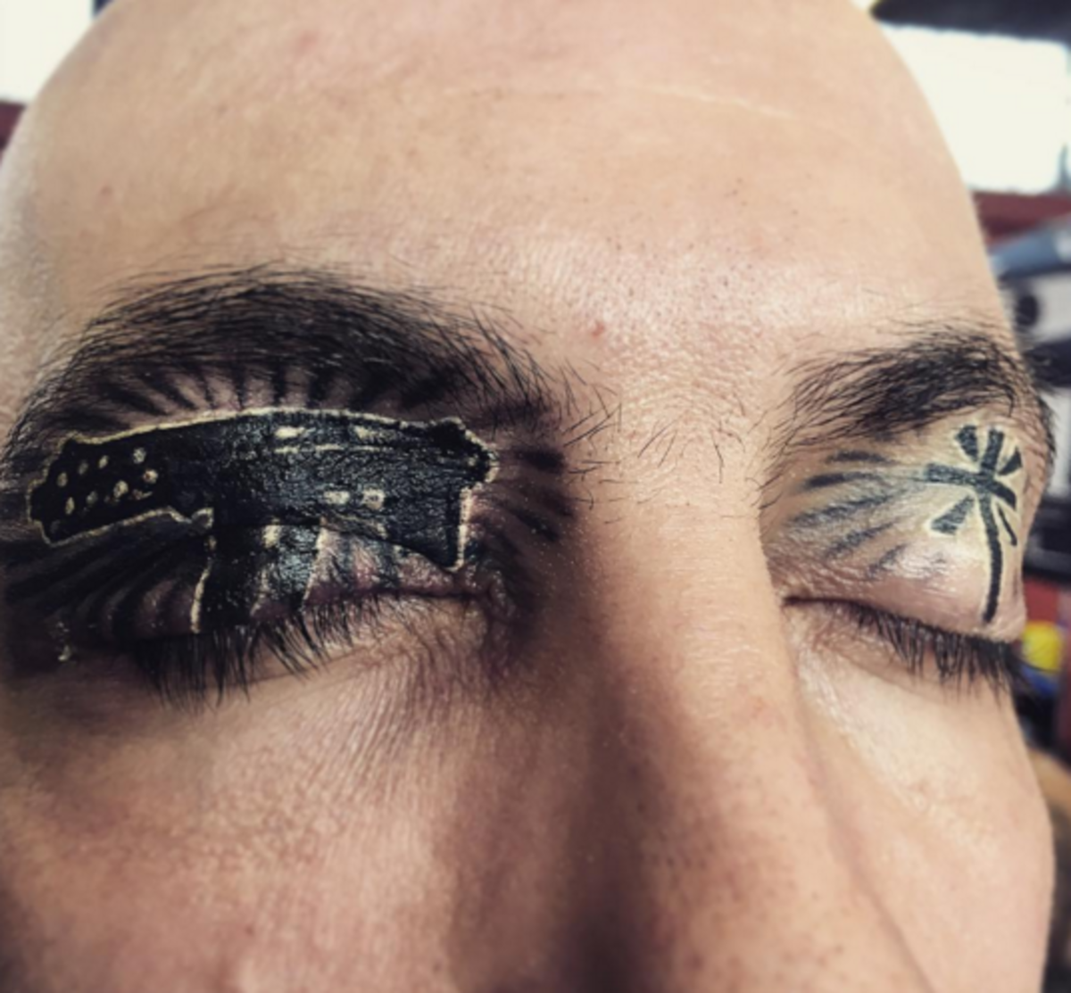Eye Lid Tattoo