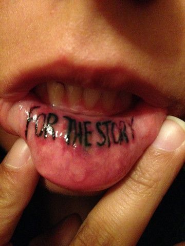 Lip Tattoo