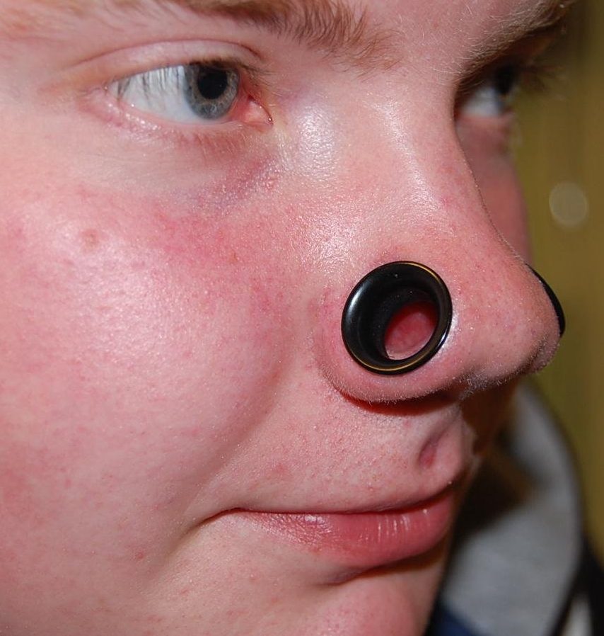 Gauging on sale nose piercing