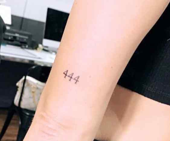 What Does A 444 Tattoo Mean Houseofthevettiipaintings