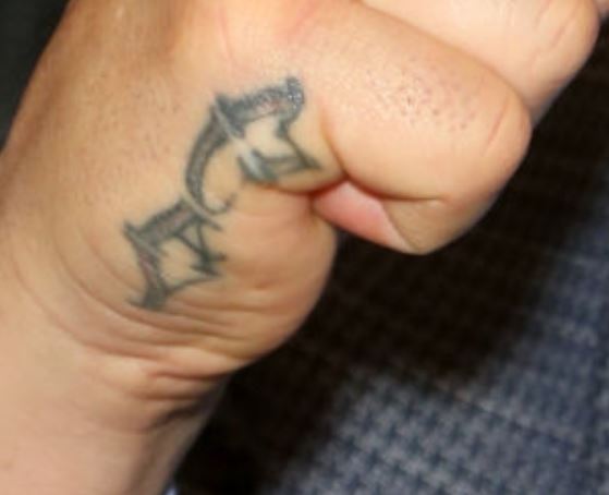 Jason hand tattoo