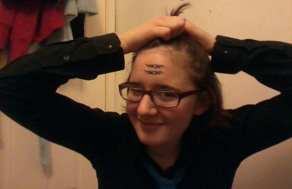 61 Unique Forehead Tattoos with Meanings Body Art Guru