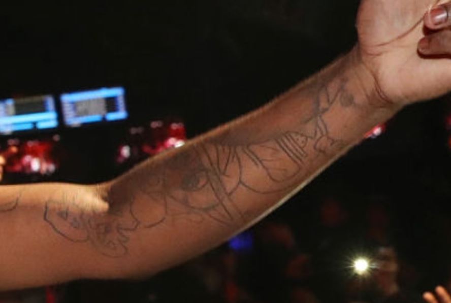 chief keef tattoos on his arm