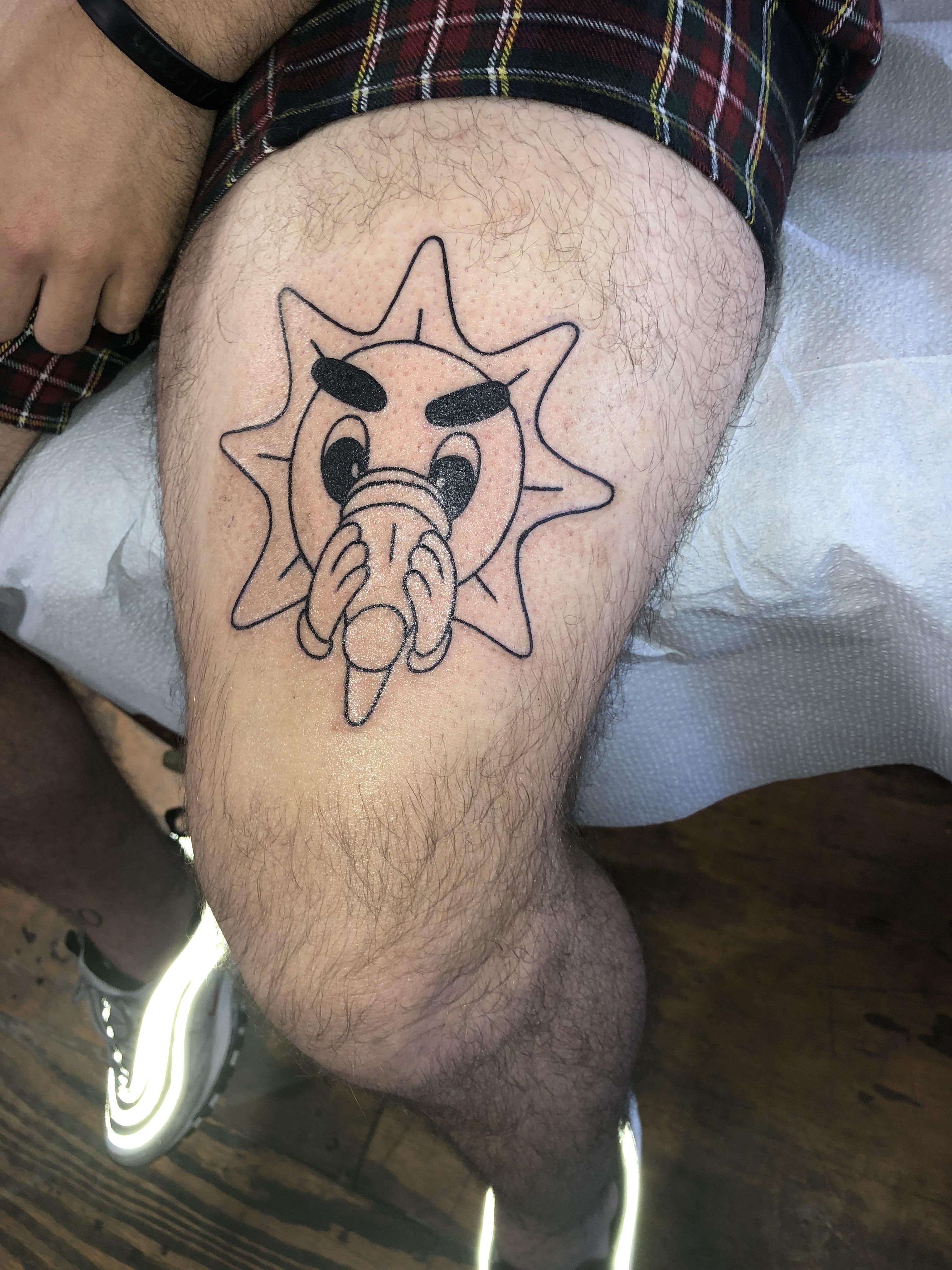 Glo gang Tattoo