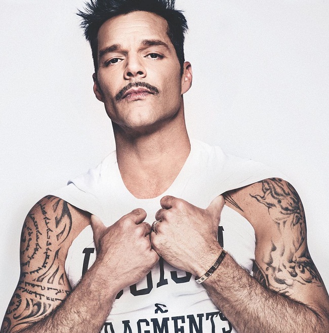 Ricky Martin-Tattoos