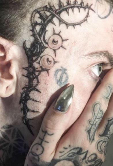 Artwork Ghostemane Tattoos - Coser Wallpaper