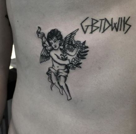 Joji angel tattoo2