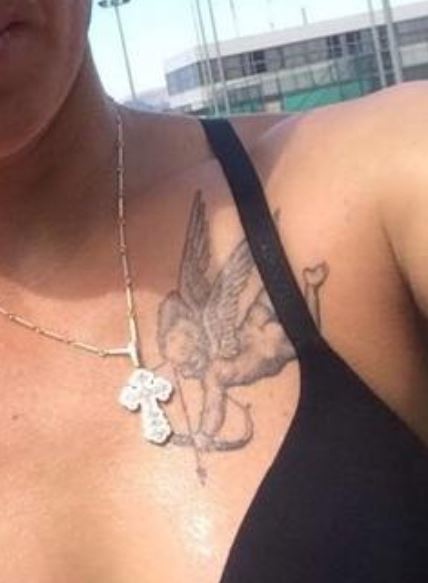 Svetlana cherub tattoo