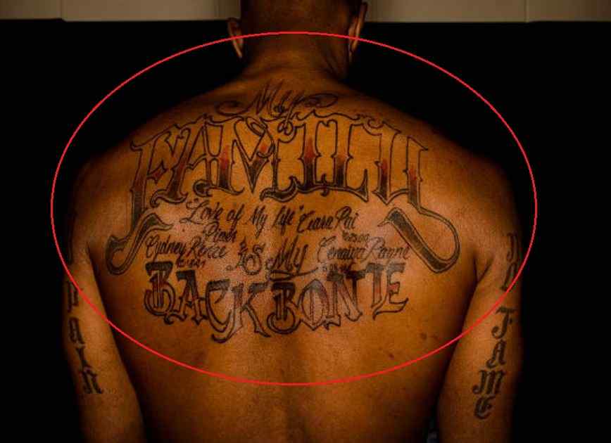 Chauncey Billups family tattoo