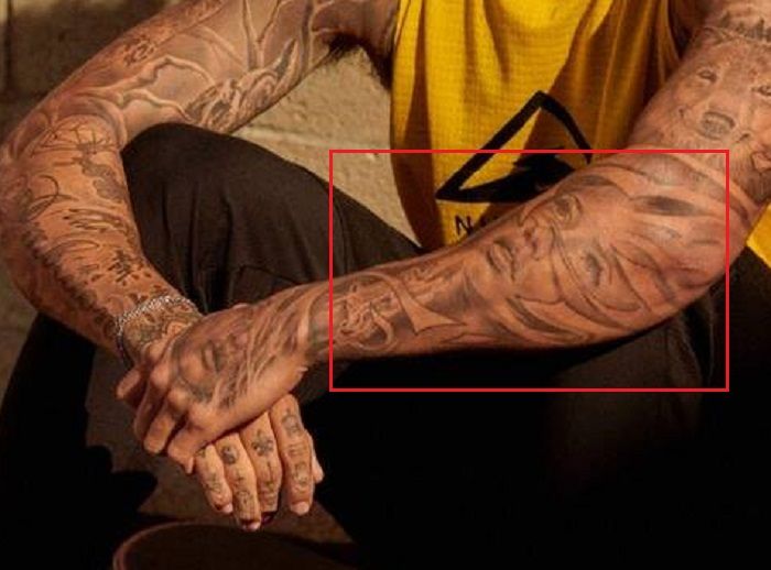 Left Arm Tattoo-Nyjah Huston