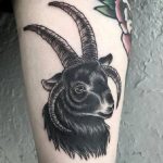 50+ Amazing Goat Tattoos with Meaning - Body Art Guru