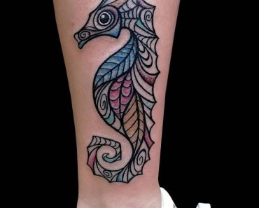 50+ Seahorse Tattoos with Meanings