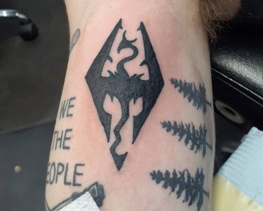 120 Unique Skyrim Tattoo Ideas with Meanings
