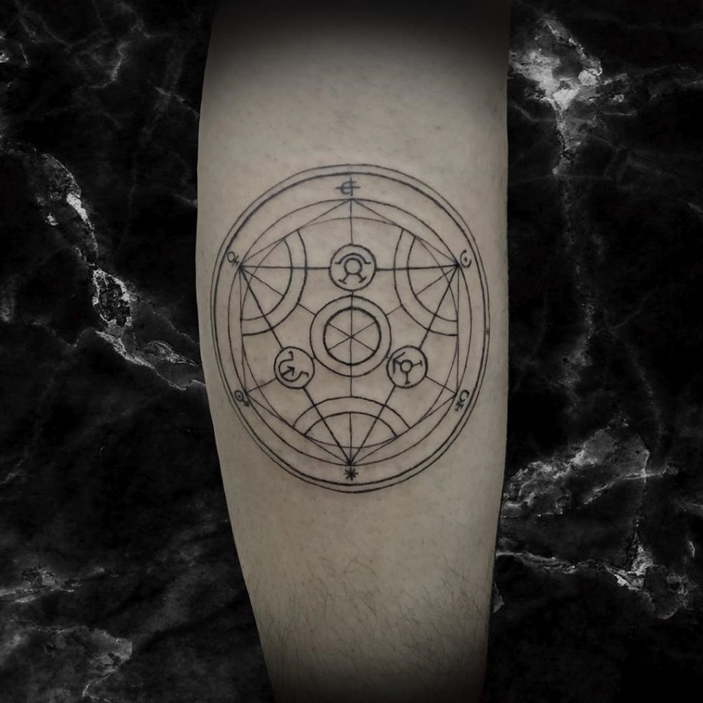 166 Cool Fullmetal Alchemist Tattoo Ideas with Meanings - Body Art Guru