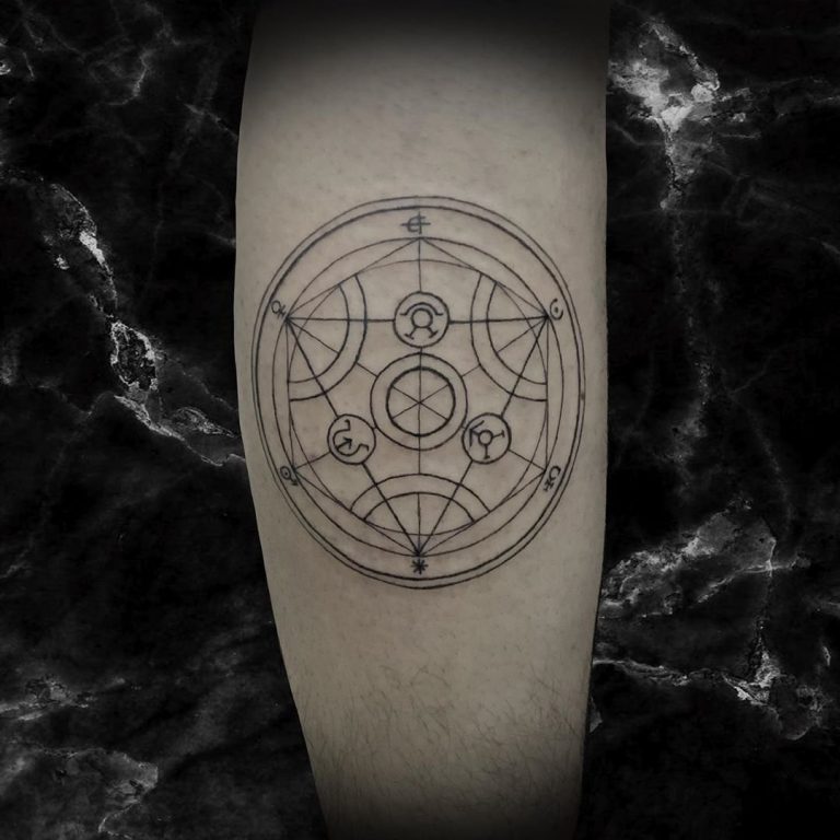 166 Cool Fullmetal Alchemist Tattoo Ideas with Meanings - Body Art Guru