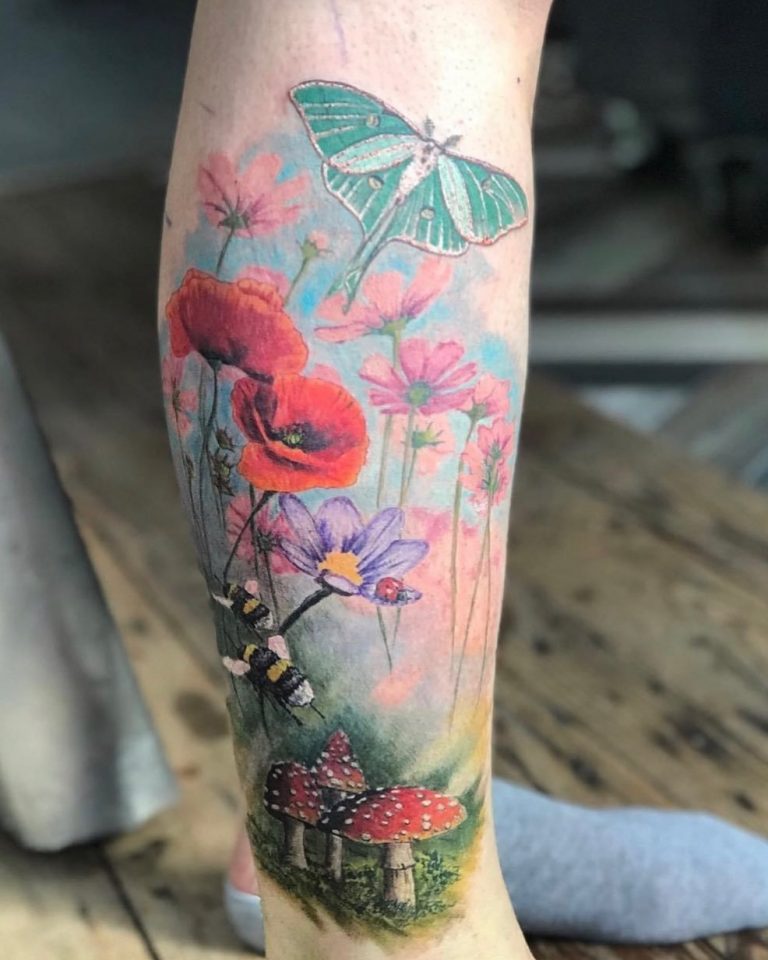 102 Magical Luna Moth Tattoo Ideas and Meanings - Body Art Guru