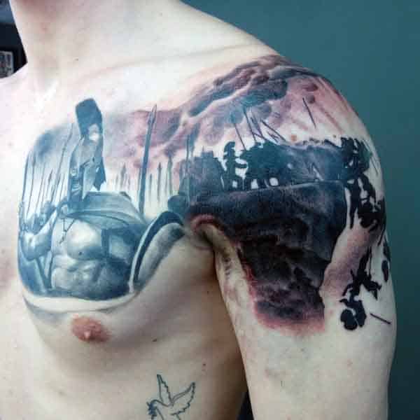 119 Amazing Spartan Tattoo Ideas with Meanings - Body Art Guru