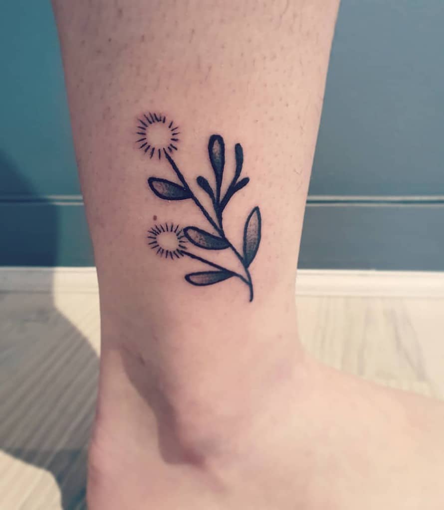 5 dandelion with lead tattoo