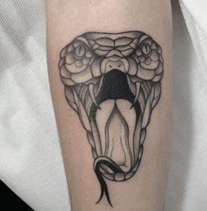 40+ Amazing Cobra Tattoos with Meaning - Body Art Guru