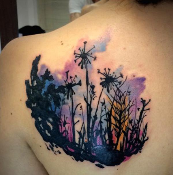 Dandelion Tattoo